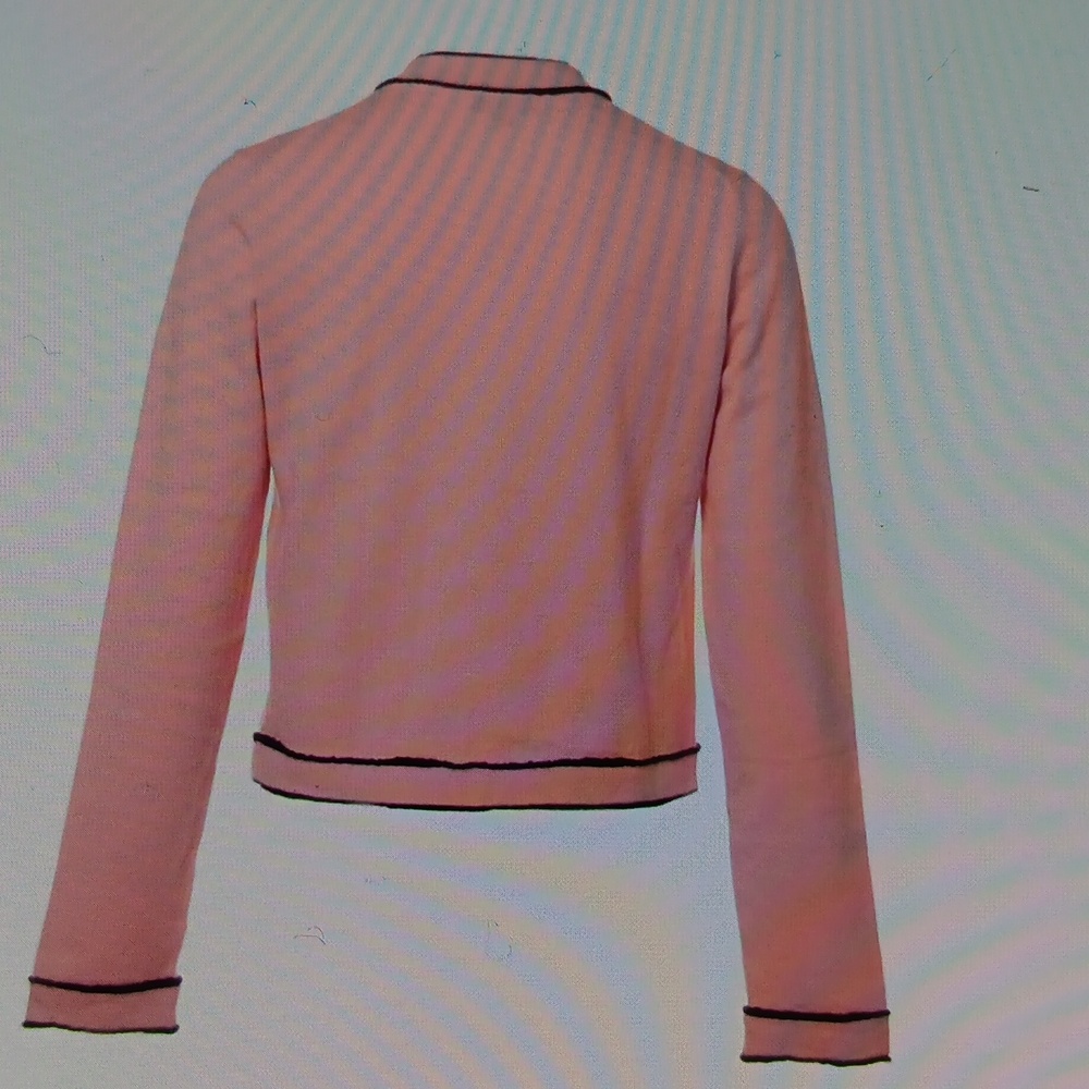 Authentic Chanel 21S Pink Runway Cardigan 36 EUC - Picture 8 of 10